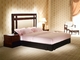 ชุดห้องนอนไม้เนื้อแข็ง Gelaimei 1800*2000*250mm Bedbase Traditional Style